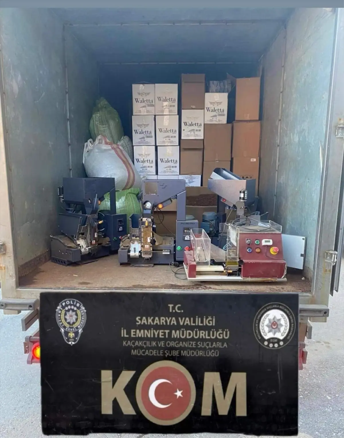 Sakarya’da 200 Kilogram Kaçak Tütün Ele Ge geçirildi