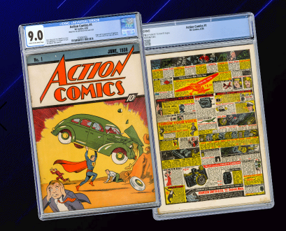 Superman’i dünyaya tanıtan çizgi romanın nadir kopyası, 15 milyon dolara satıldı